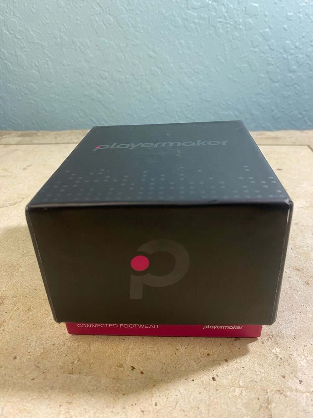 Playermaker Connected Footwear Motion Sensors with Charging Case and Straps